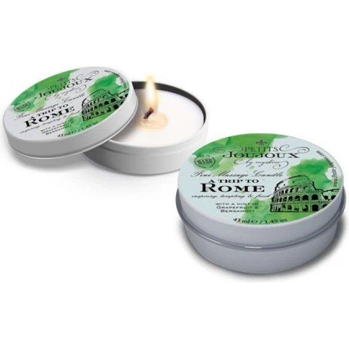 Массажная свеча Petits Joujoux «A Trip to Rome», грейпфрут и бергамот, 33 г 46761